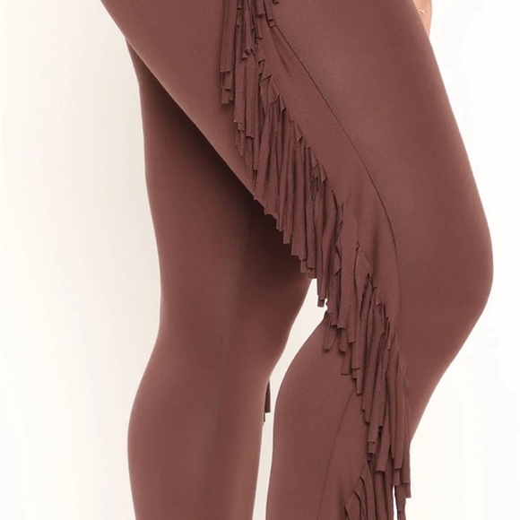 NWT Fashion nova shake it like a fringe shaker leggings - Picture 14 of 15